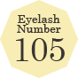 eyelash number 105