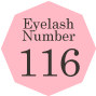 eyelash number 116