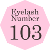 eyelash number 103