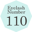 eyelash number 110