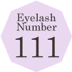 eyelash number 111