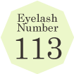 eyelash number 113