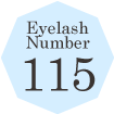 eyelash number 115
